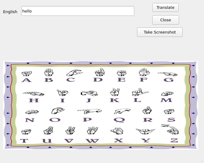 Sign Language From English GUI - Image 2