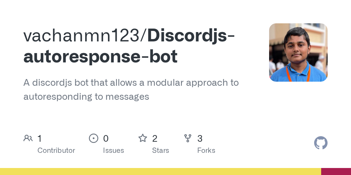 DiscordJS Auto Response Bot