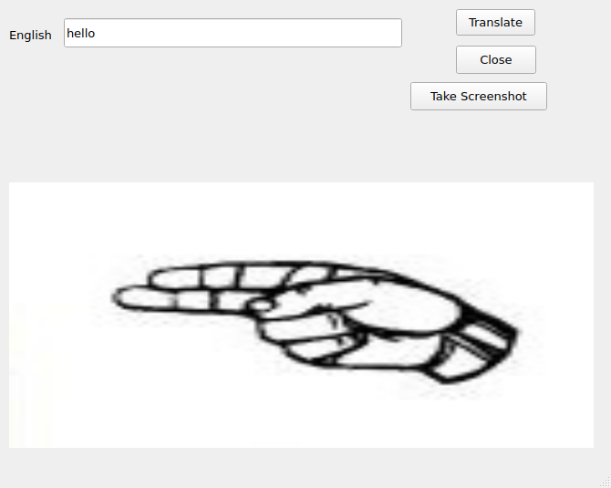 Sign Language From English GUI - Image 3